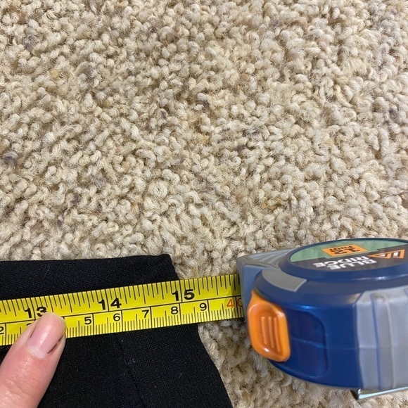 Eileen Fisher Women’s Crop Leggings With Ankle Zip Black Size Small Pull On - Picture 6 of 8